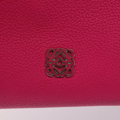 Loewe Vintage Anagram Leather, Pink, Leather, Handbag