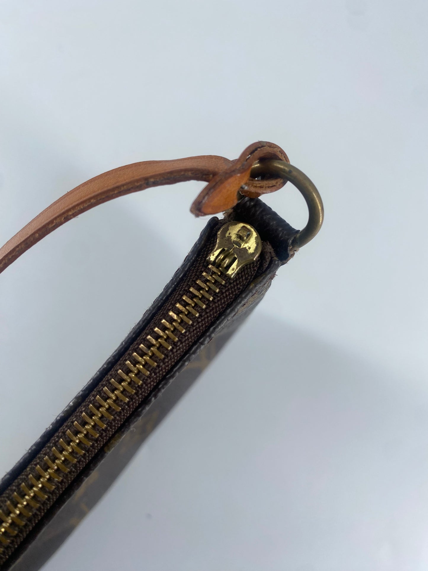 Louis Vuitton Pochette Accessoires Monogram Canvas, BROWN, CANVAS, Bag