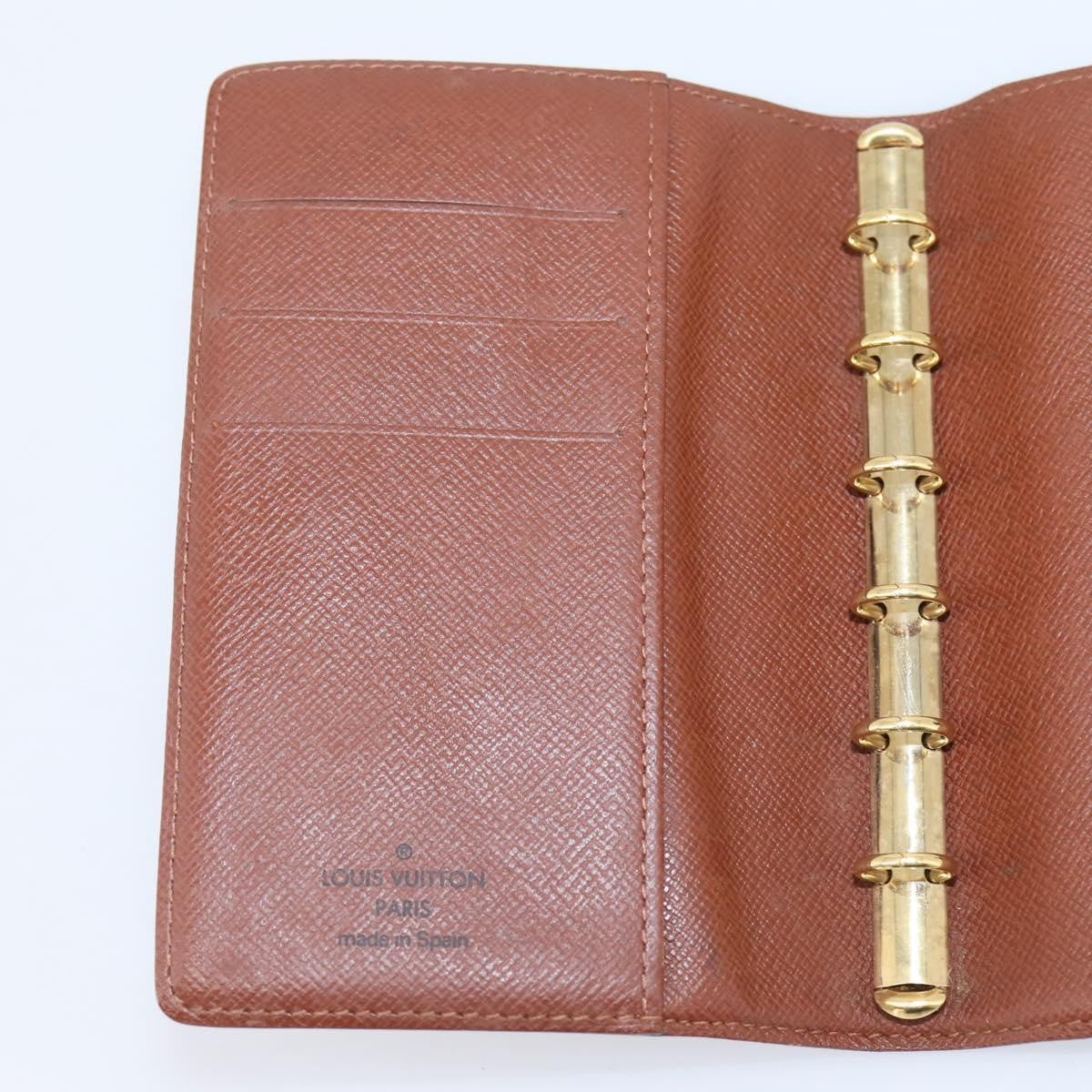 Louis Vuitton Agenda Cover Monogram Canvas, Brown, Canvas, Wallet
