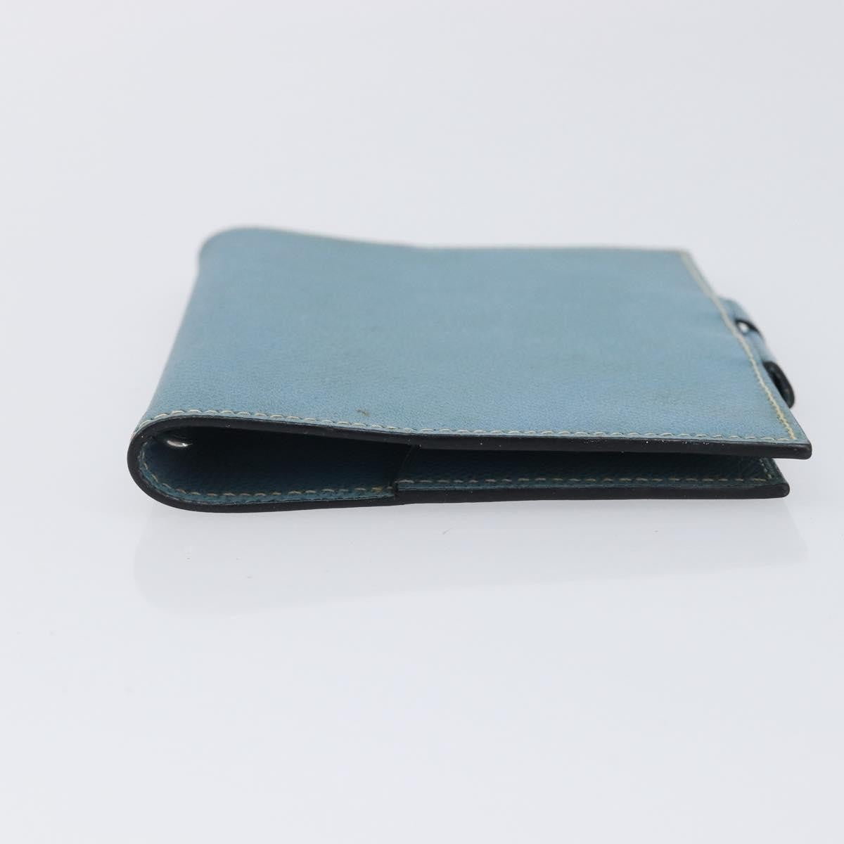 Hermes Vision Agenda Cover Leather, Blue, Leather, Briefcase