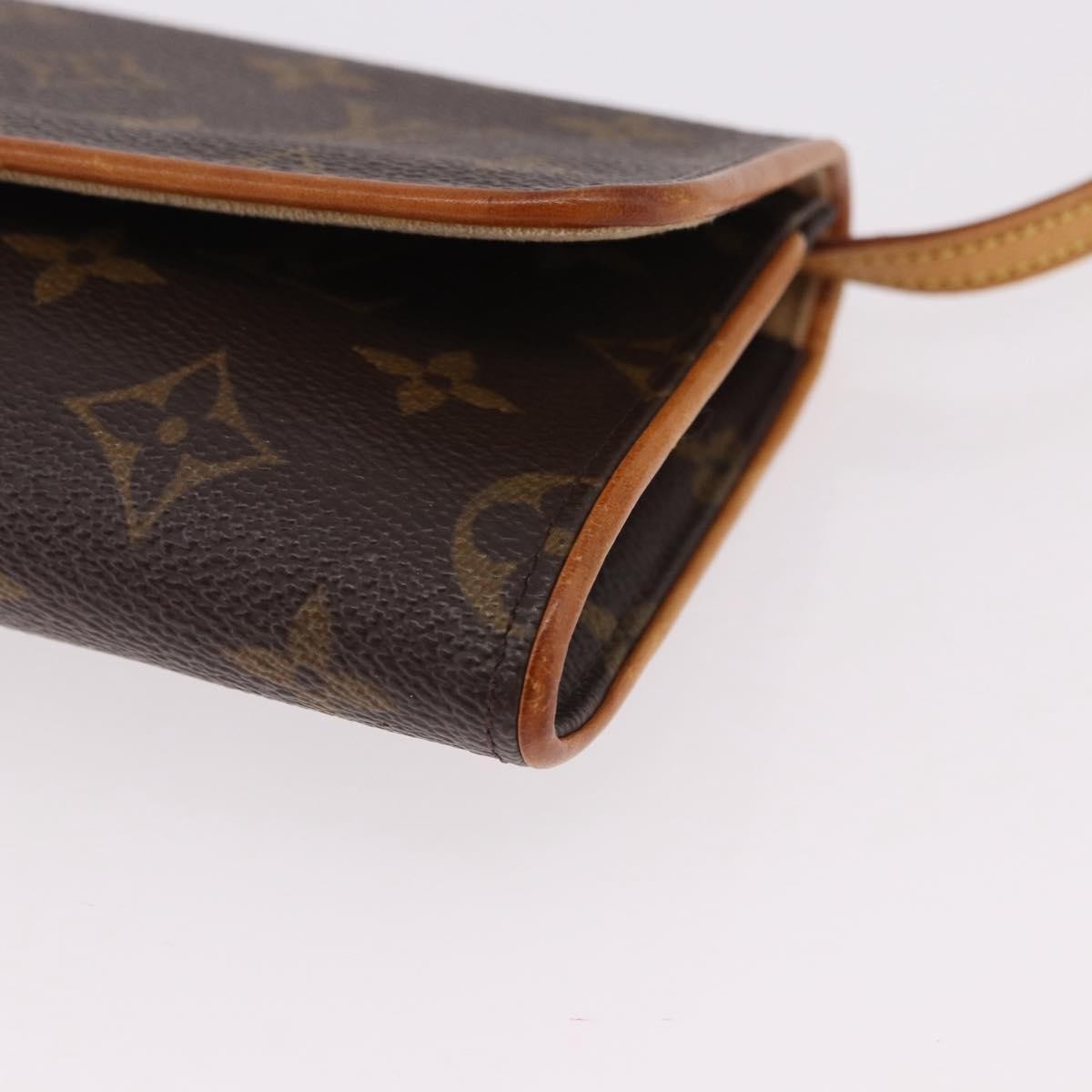 Louis Vuitton Twin Monogram Canvas, Brown, Canvas, Clutch