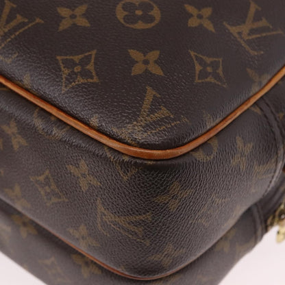 Louis Vuitton Reporter Monogram, Brown, Canvas, Shoulder Bag