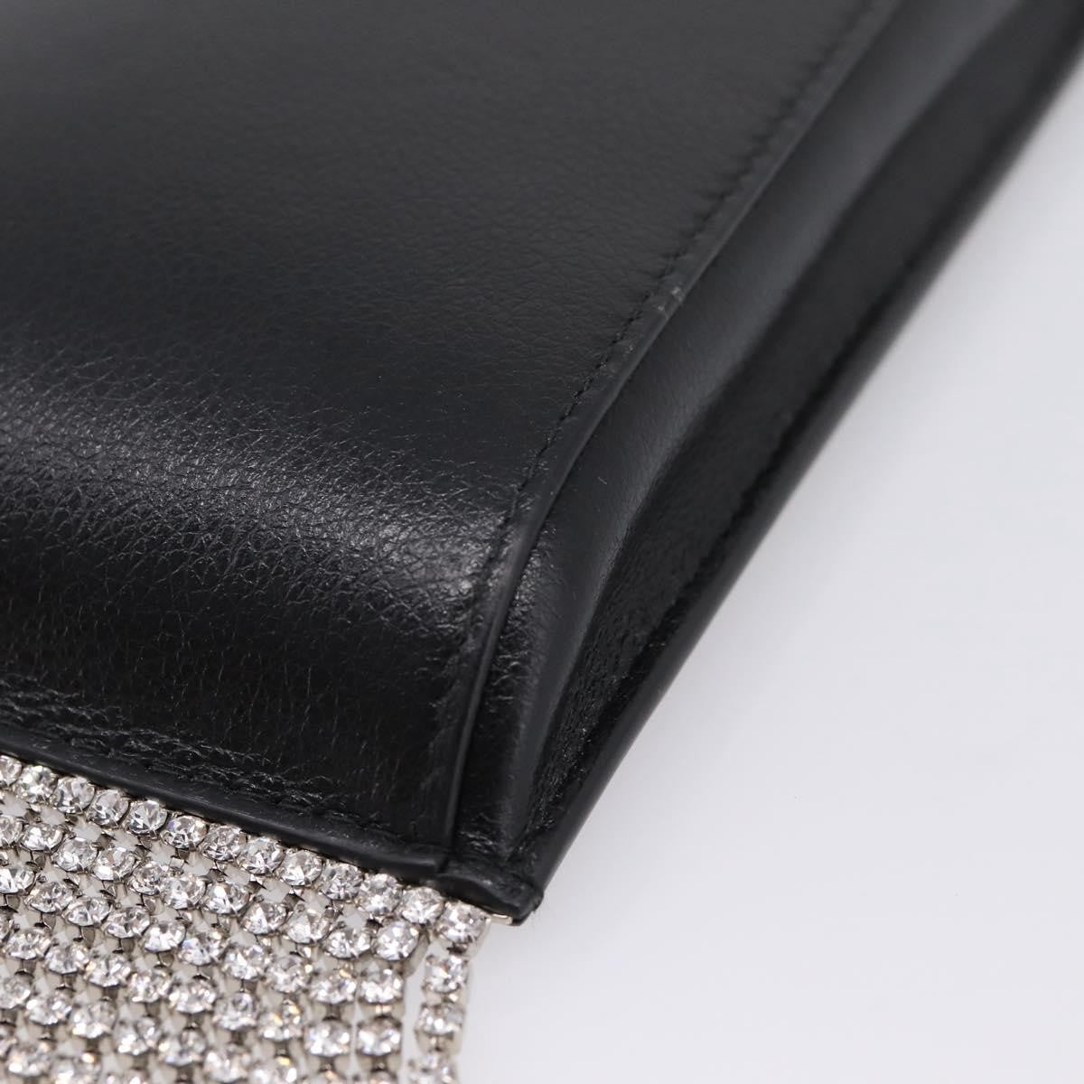 Miu Miu Shoulder Leather, Black, Leather, Shoulder Bag