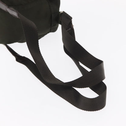 Prada Front Pocket Tessuto, Khaki, Nylon, Backpack