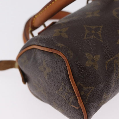 Louis Vuitton Speedy Mini HL Monogram Canvas, Brown, Canvas, Handbag