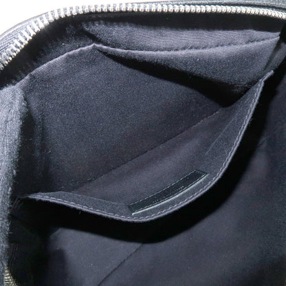Saint Laurent Lou Camera Leather, Black, Leather, Handbag