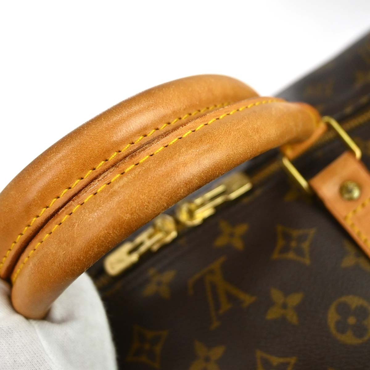 Louis Vuitton Keepall Monogram Canvas, Brown, Canvas, Travel Bag