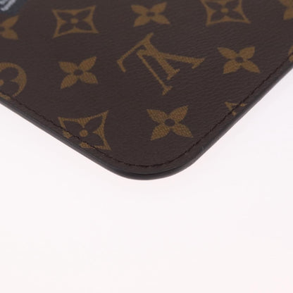 Louis Vuitton Neverfull Pochette Limited Edition World Tour Monogram Canvas, Brown, Canvas, Clutch