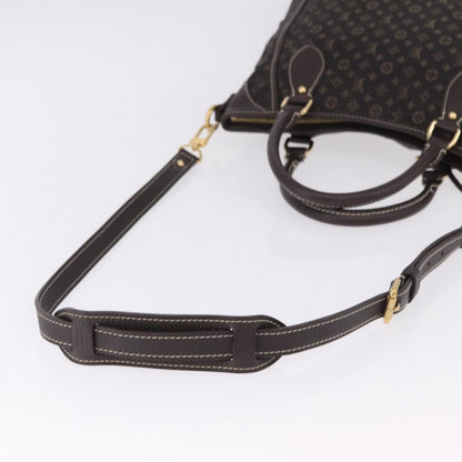 Louis Vuitton Angele Mini Lin, Brown, Canvas, Handbag