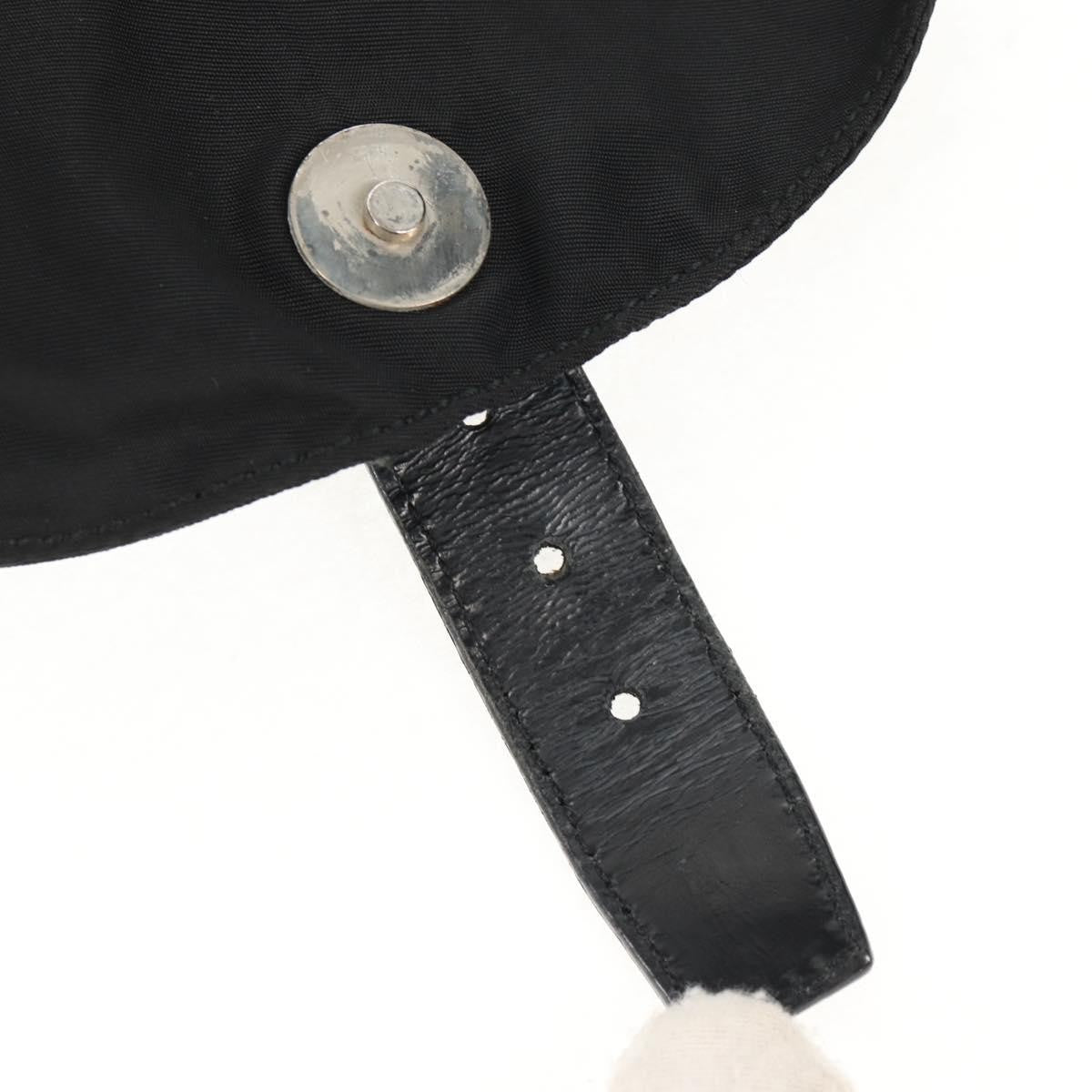 Prada Front Pocket Tessuto, Black, Nylon, Backpack