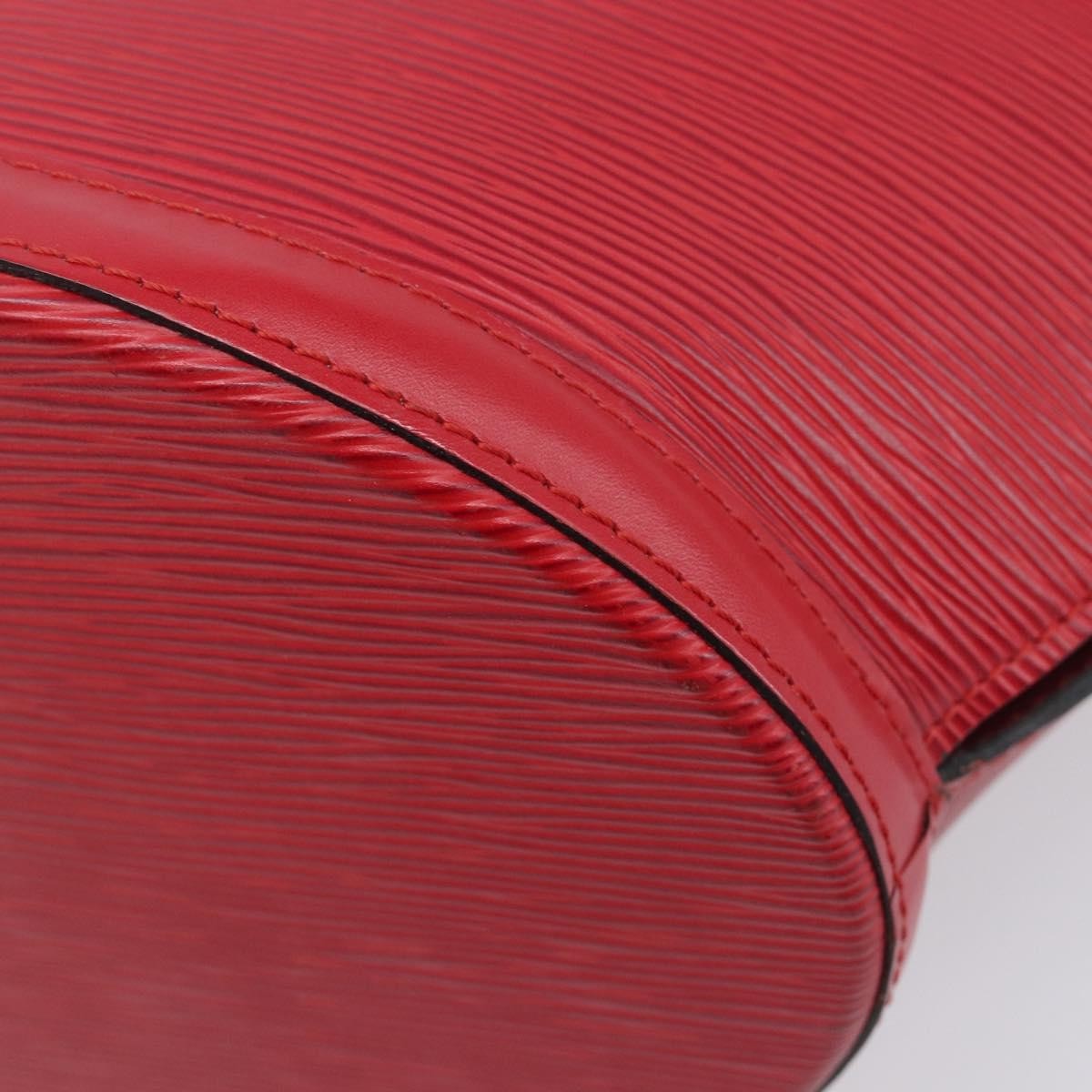 Louis Vuitton Saint Jacques Epi Leather, Red, Leather, Handbag