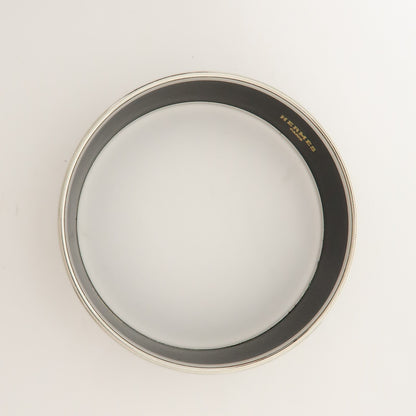 Hermes Bangle Printed Enamel, Silver, Silver Plated, Bracelet