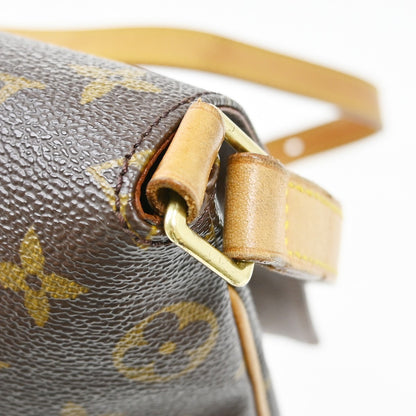 Louis Vuitton Musette Tango Monogram Canvas, Brown, Canvas, Shoulder Bag