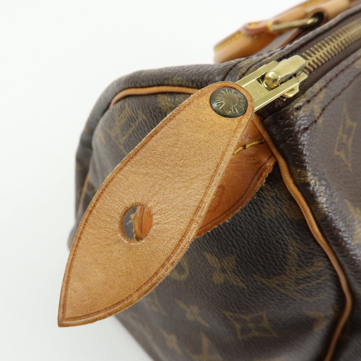 Louis Vuitton Speedy Monogram Canvas, Brown, Canvas, Handbag
