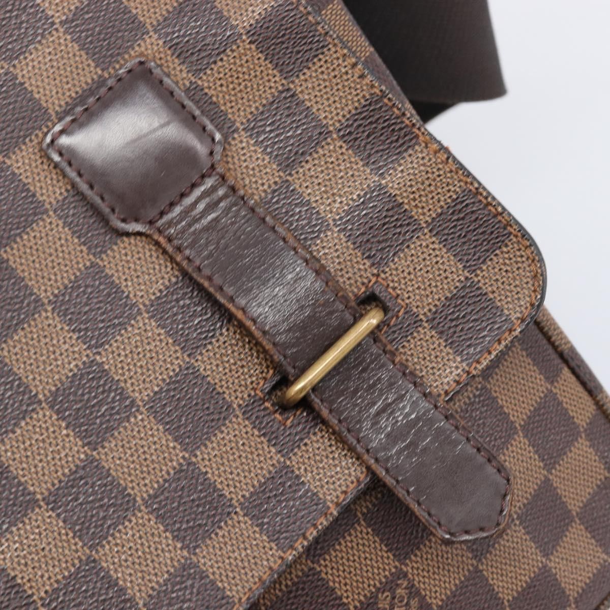 Louis Vuitton Broadway Damier Ebene, Brown, Canvas, Shoulder Bag