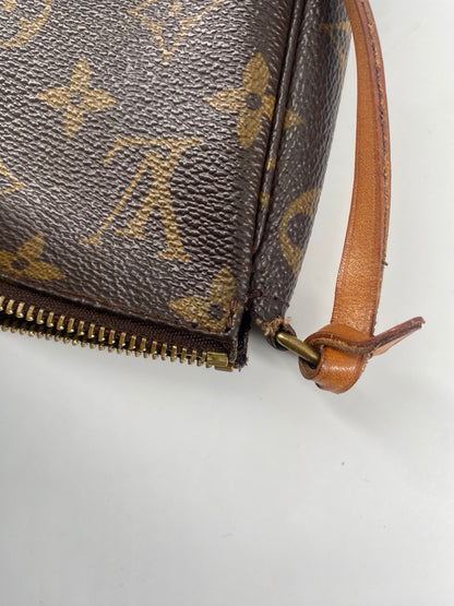 Louis Vuitton Pochette Accessoires Monogram Canvas, BROWN, CANVAS, Bag