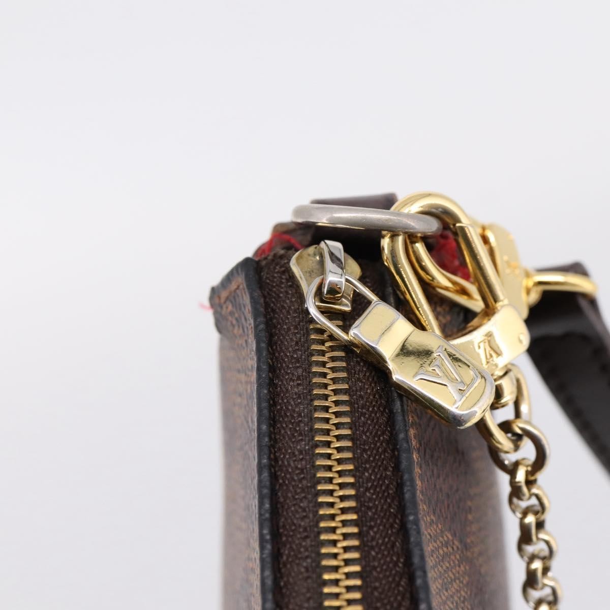 Louis Vuitton Eva Damier, Brown, Canvas, Handbag
