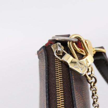 Louis Vuitton Eva Damier, Brown, Canvas, Handbag