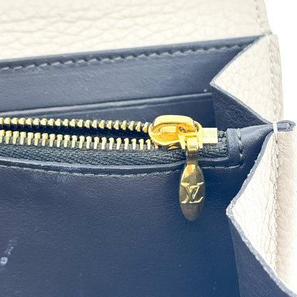 Louis Vuitton Louise Clutch Leather, Beige, Leather, Clutch