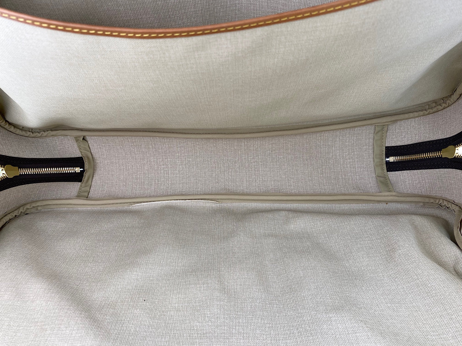 Louis Vuitton Alize Monogram, Brown, Canvas, Travel Bag