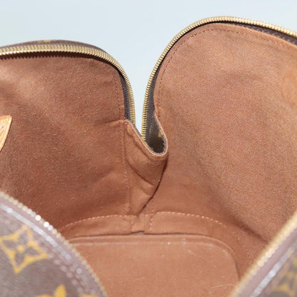 Louis Vuitton Alma Handbag Monogram Canvas, BROWN, CANVAS, Handbag