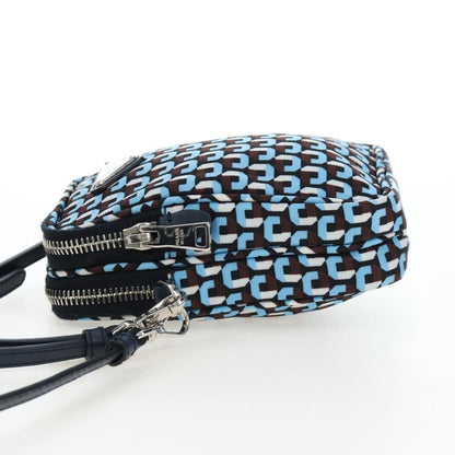 Prada Vintage Tessuto, Blue, Nylon, Shoulder Bag