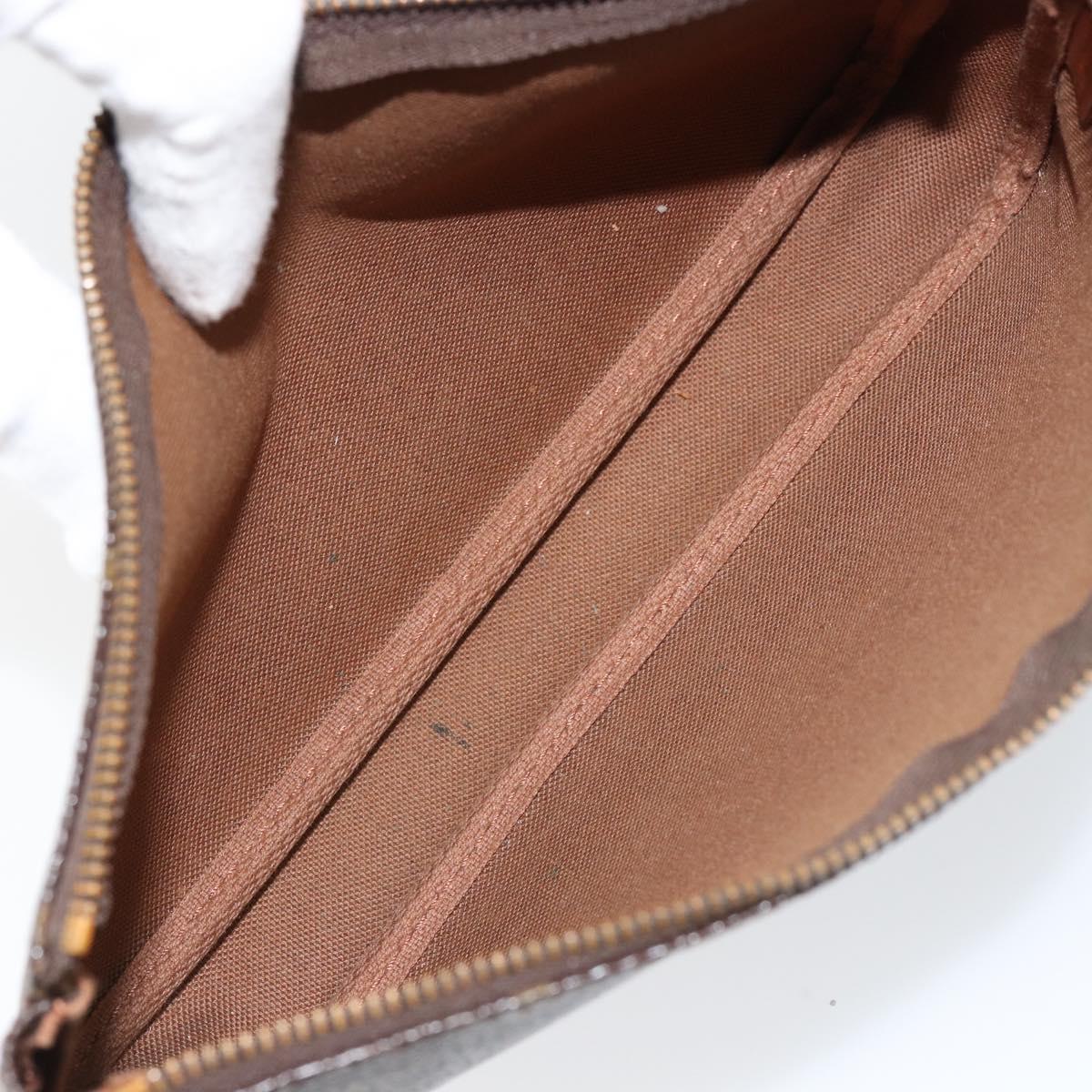 Louis Vuitton Pochette Accessoires Monogram Canvas, BROWN, CANVAS, Clutche & pouche