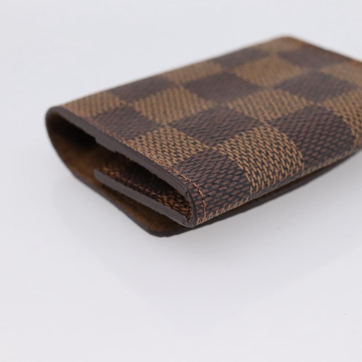 Louis Vuitton Cuff Case Monogram Damier, Brown, Canvas, Wallet