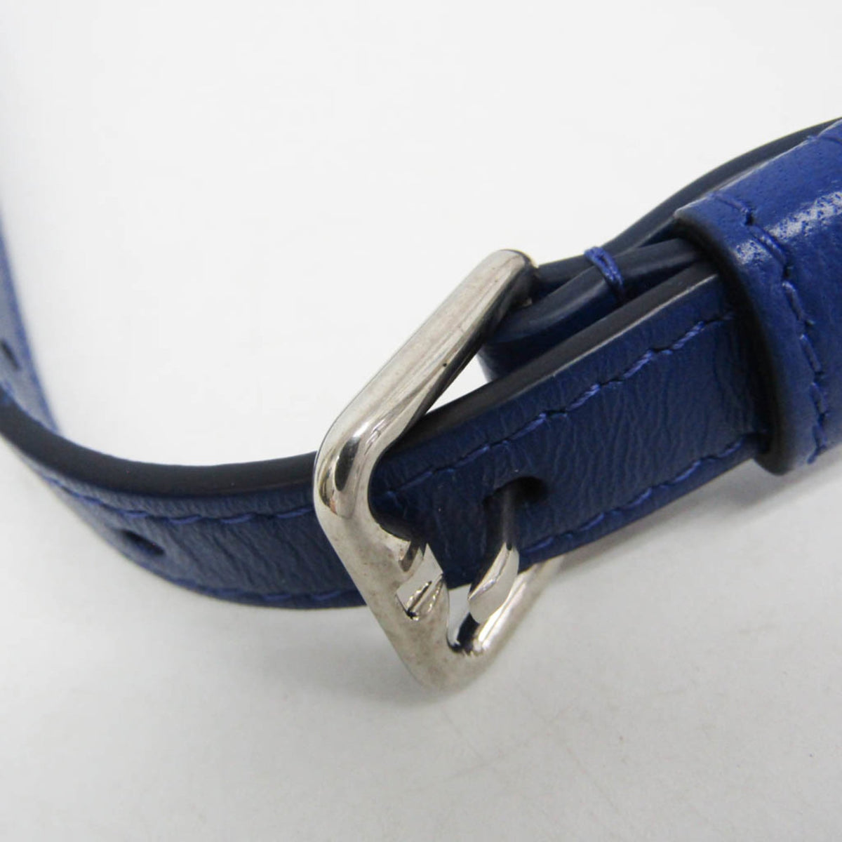 Burberry Shield Sling Leather, Blue, Leather, Shoulder Bag