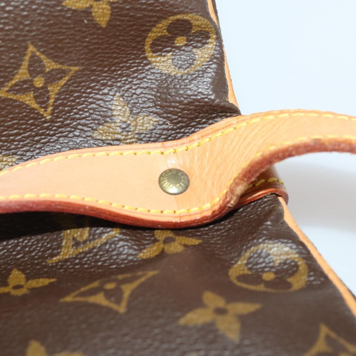 Louis Vuitton Saumur Monogram, Brown, Canvas, Shoulder Bag