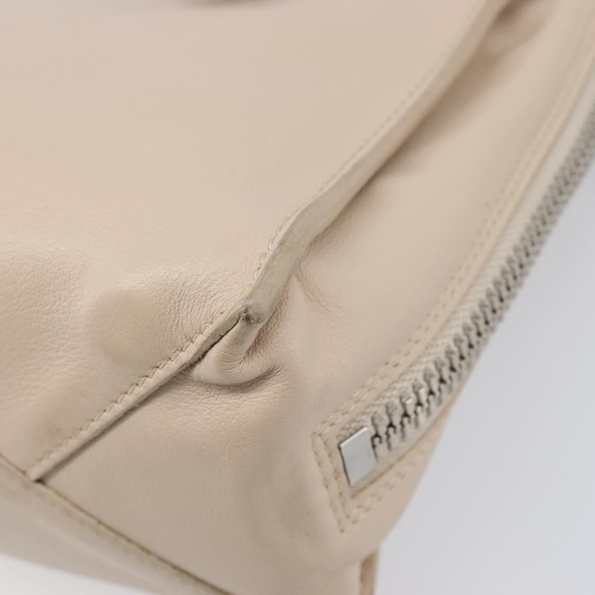 Balenciaga Papier A4 Zip Around Classic Studs Leather, Gray, Leather, Handbag