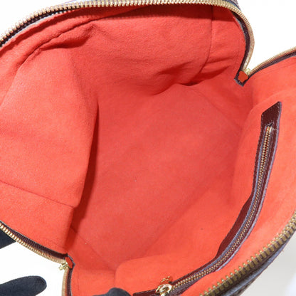 Louis Vuitton Brera Damier, Brown, Canvas, Handbag