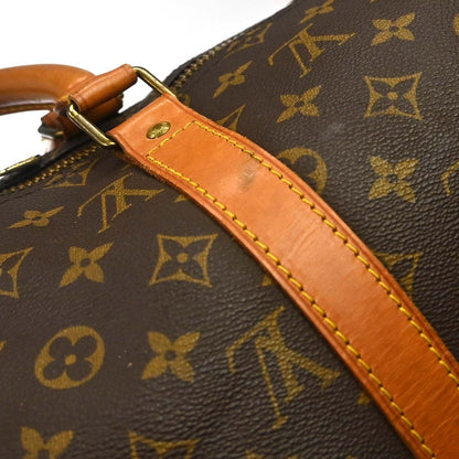 Louis Vuitton Keepall Monogram Canvas, Brown, Canvas, Travel Bag