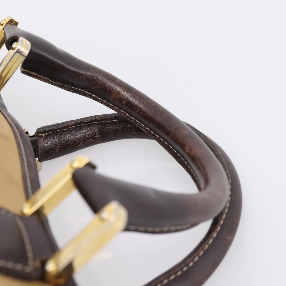 Loewe Amazona Suede, Beige, Suede, Handbag