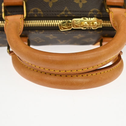 Louis Vuitton Keepall Monogram, Brown, Canvas, Travel Bag