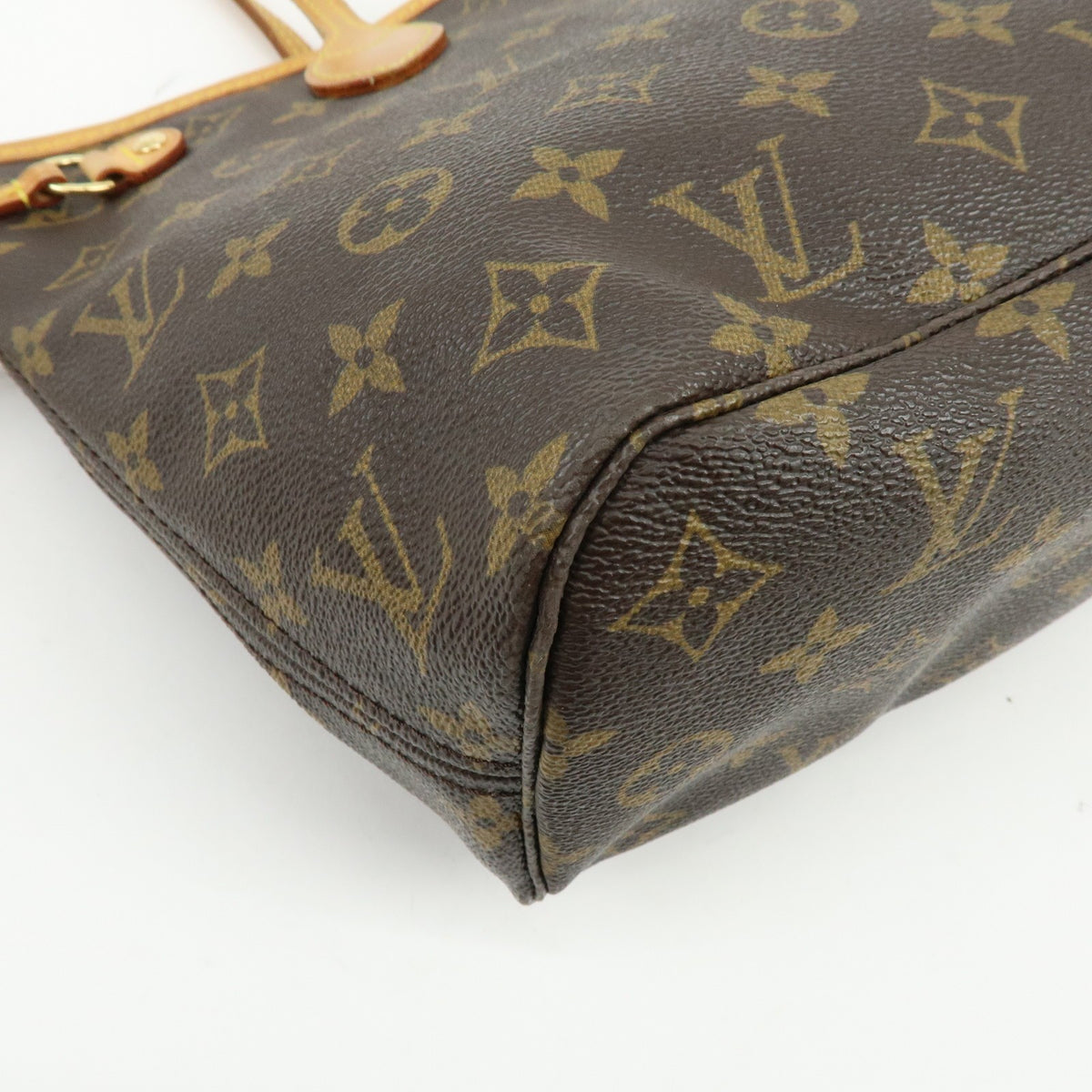 Louis Vuitton Neverfull Monogram Canvas, Brown, Canvas, Tote Bag