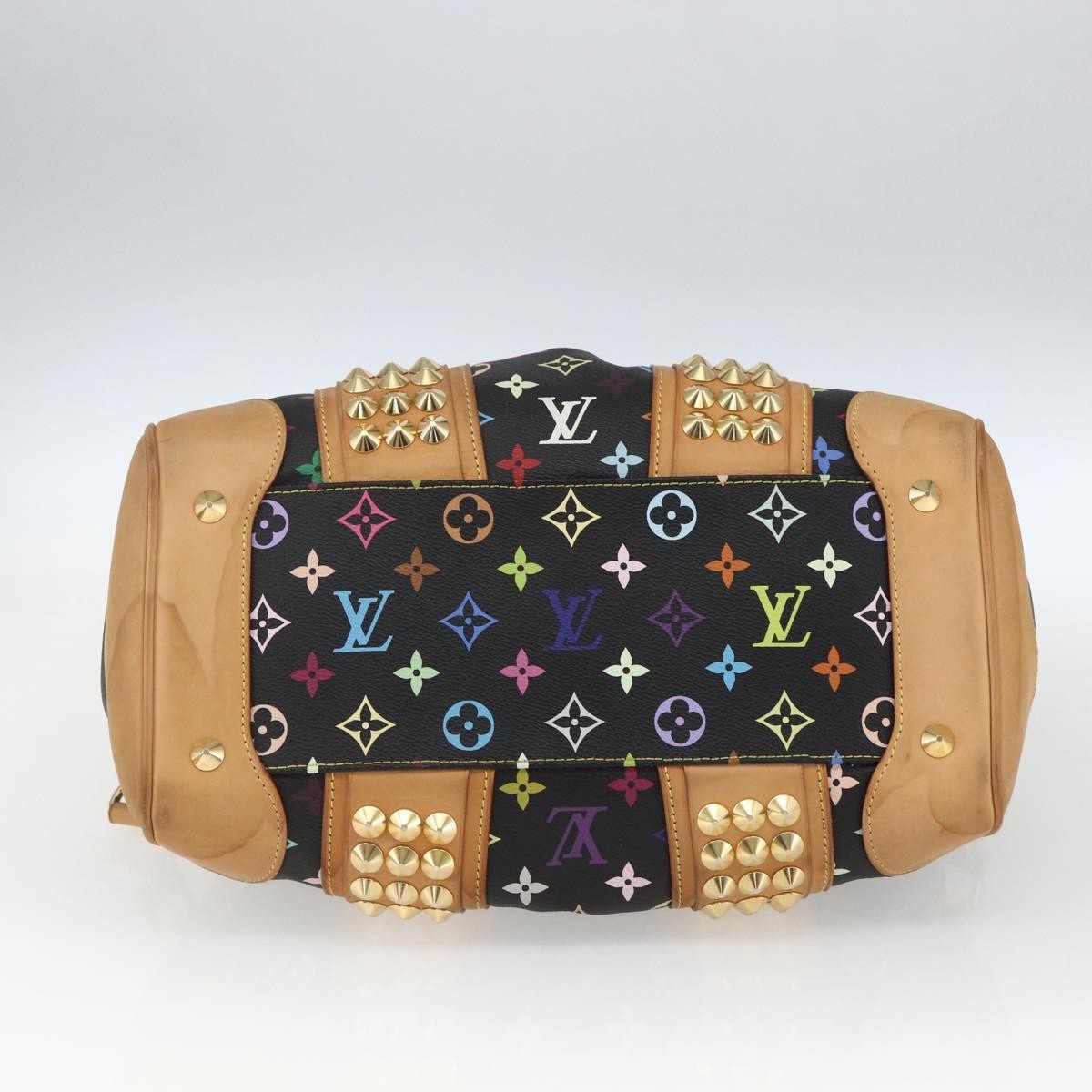 Louis Vuitton Courtney Monogram Multicolor, Black, Canvas, Handbag