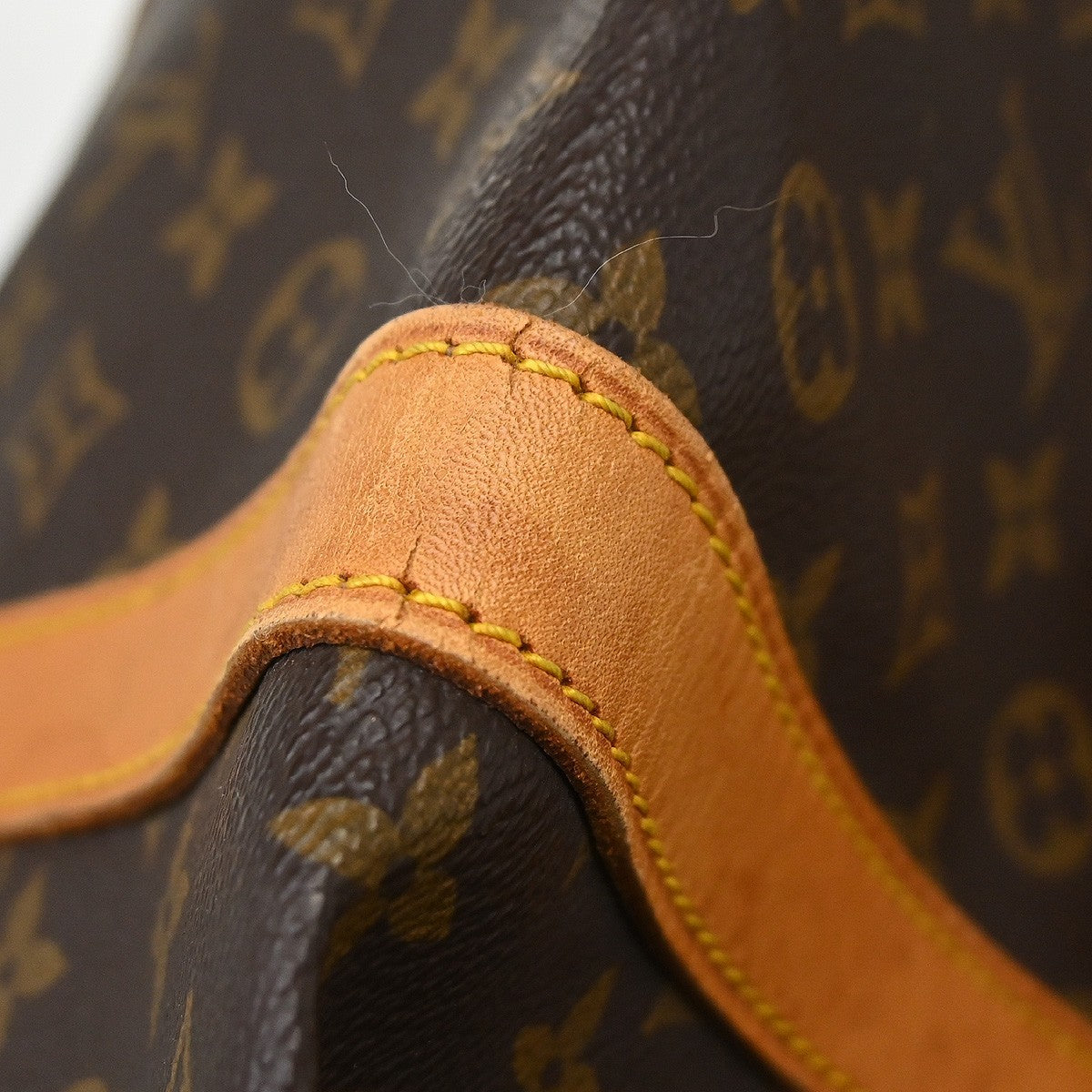 Louis Vuitton Keepall Monogram, Brown, Canvas, Travel Bag