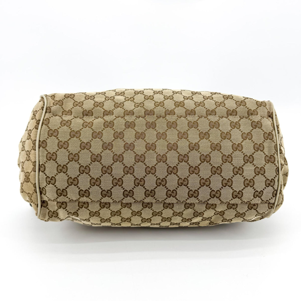 Gucci Sukey Boston GG Canvas, Beige, Canvas, Handbag