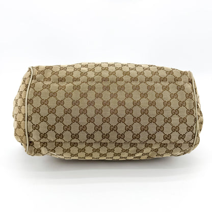 Gucci Sukey Boston GG Canvas, Beige, Canvas, Handbag