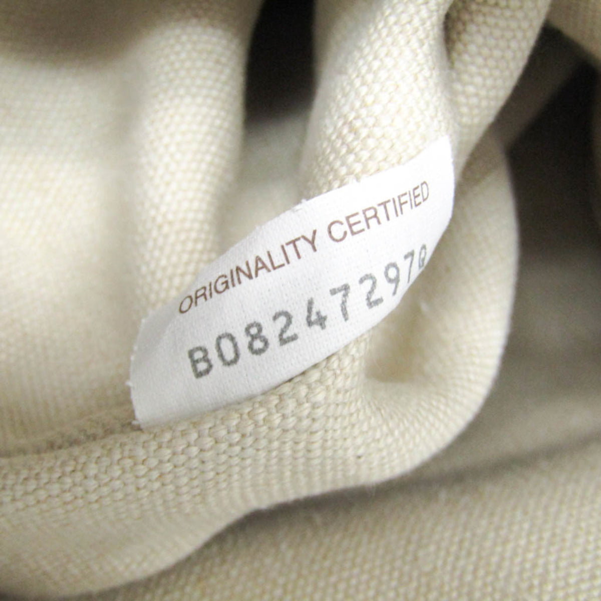 Bottega Veneta Fold Over Canvas with Leather, Beige, Canvas, Crossbody Bag