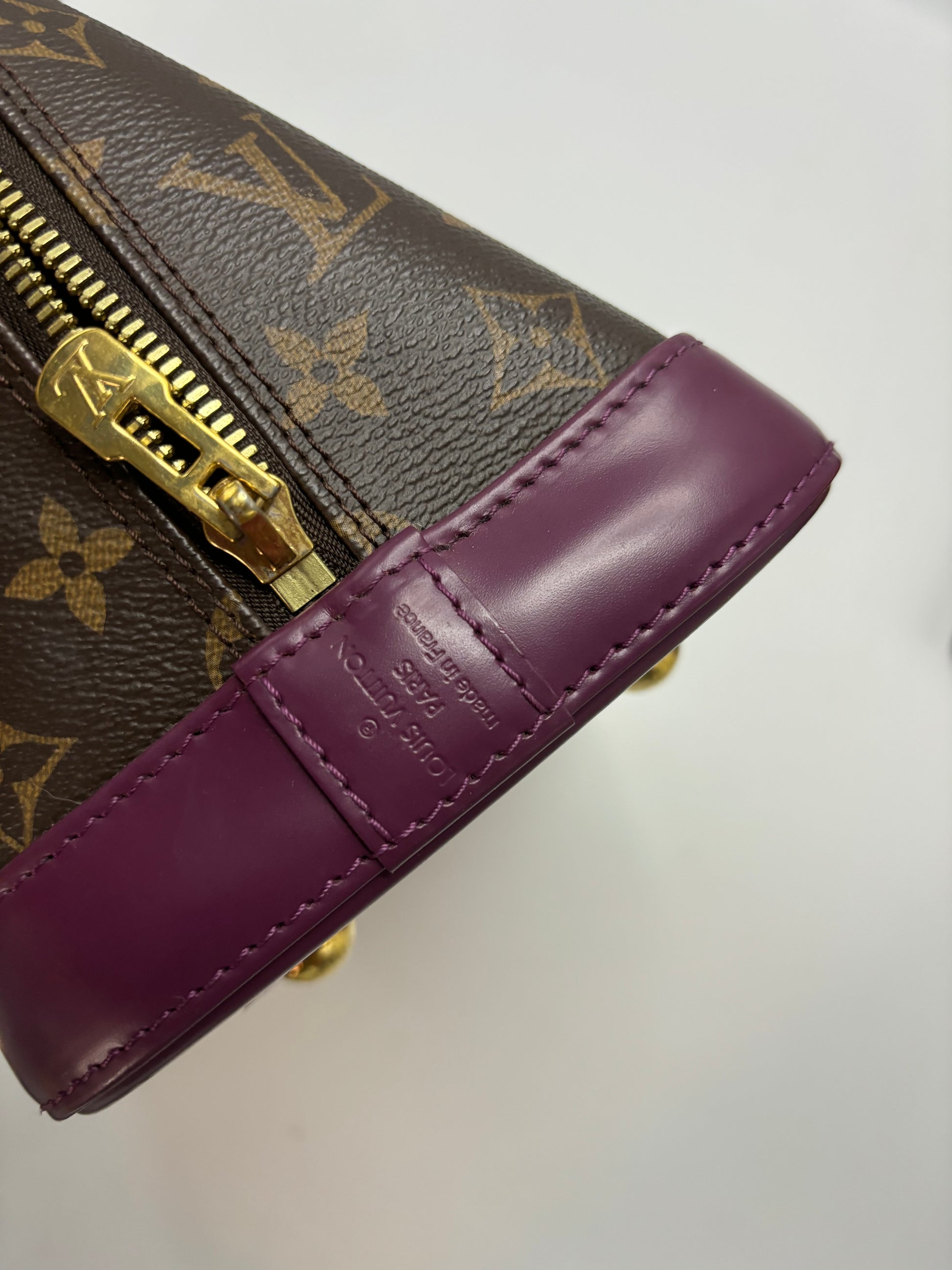 Louis Vuitton Alma Limited Edition Totem Monogram Canvas with Leather, Multicolour, Canvas, Handbag