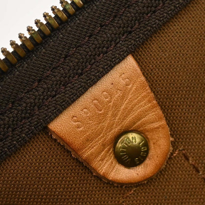 Louis Vuitton Keepall Monogram Canvas, Brown, Canvas, Travel Bag