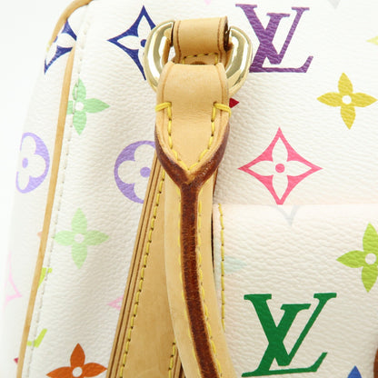 Louis Vuitton Priscilla Monogram Multicolor, White, Canvas, Handbag