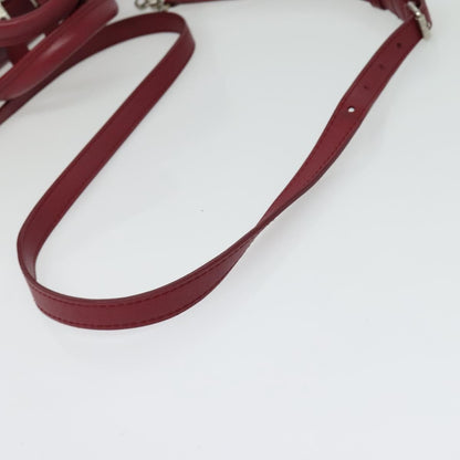 Balenciaga Triangle Duffle Leather, Red, Leather, Handbag