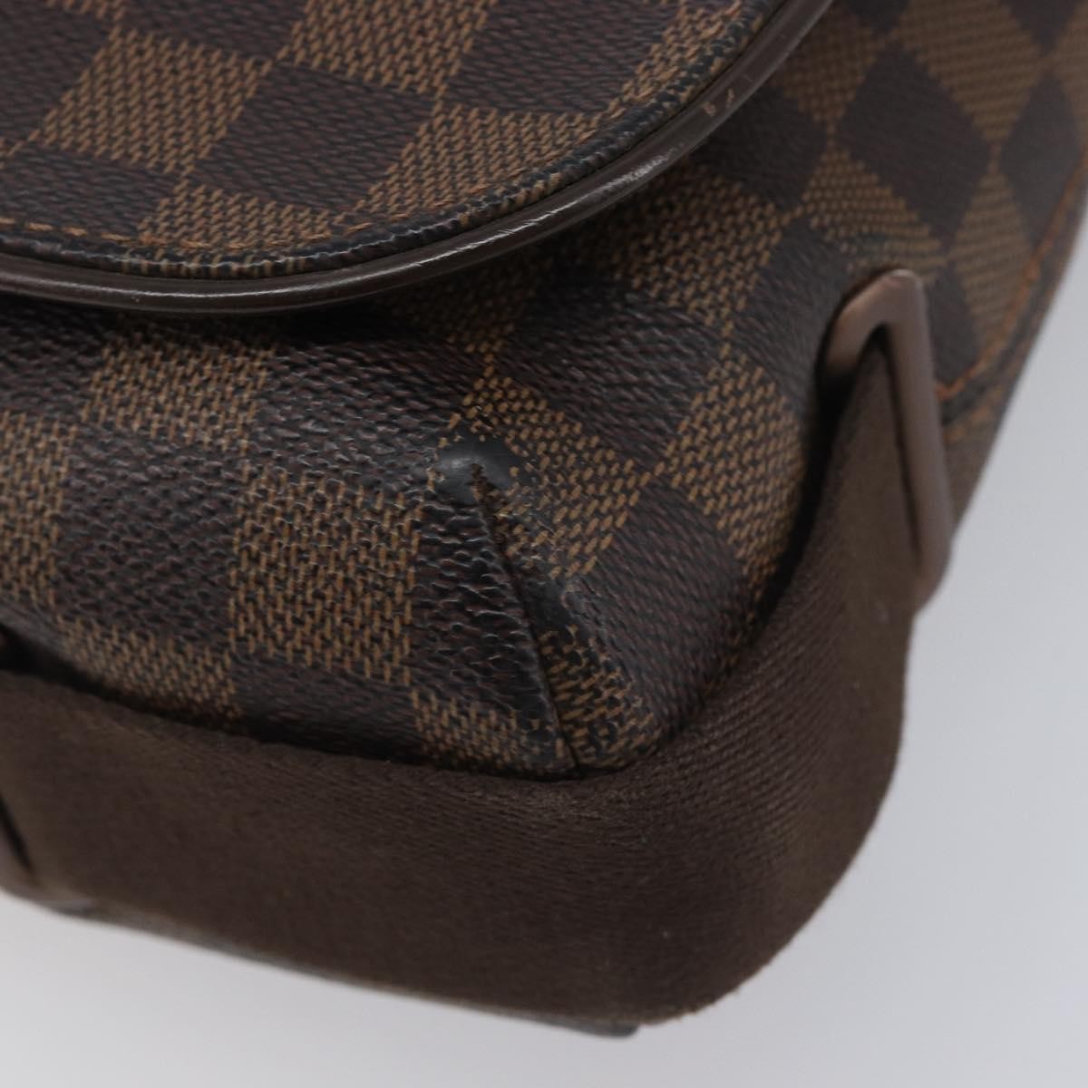 Louis Vuitton Brooklyn Damier, Brown, Canvas, Shoulder Bag