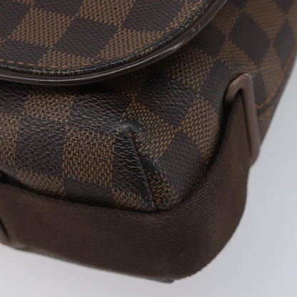 Louis Vuitton Brooklyn Damier, Brown, Canvas, Shoulder Bag