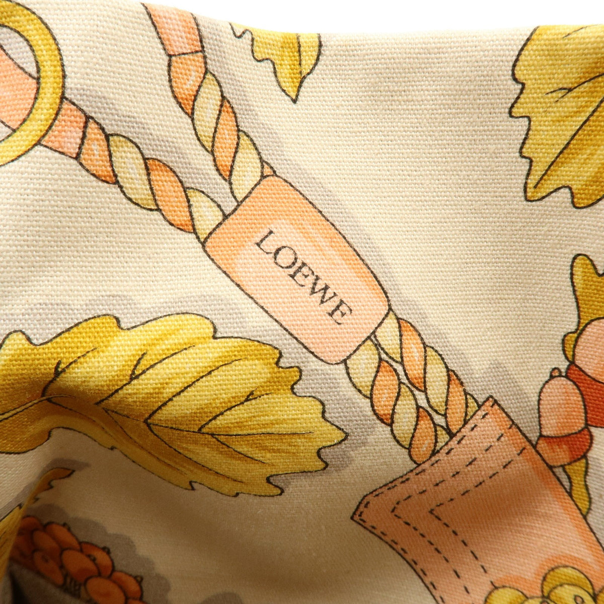 Loewe Vintage Canvas, Multicolour, Canvas, Shoulder Bag