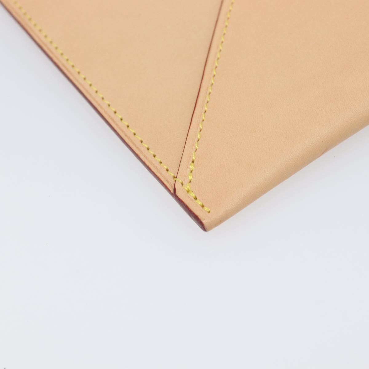 Louis Vuitton Rivets Envelope Clutch Leather, Beige, Leather, Clutch