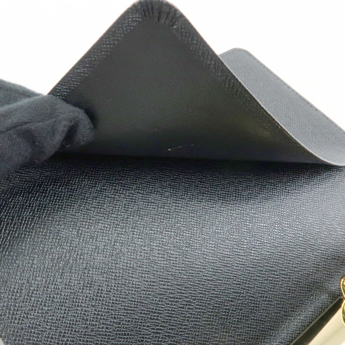 Louis Vuitton Ring Agenda Cover Epi Leather, Black, Leather, Briefcase